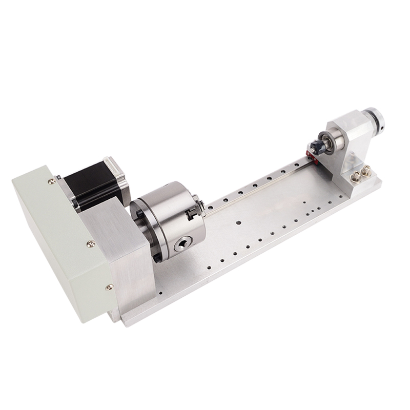 【滑軌款】雕刻機第四軸 旋轉軸A軸4軸數(shù)控分度頭橄欖核立體配件